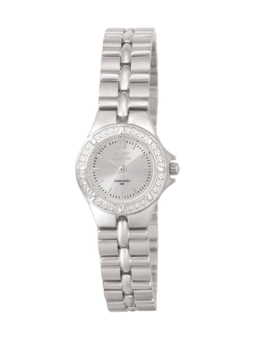 0135 - Invicta Wildflower Swiss Ronda 763 Caliber Women's Watch - 21.5mm,
Steel